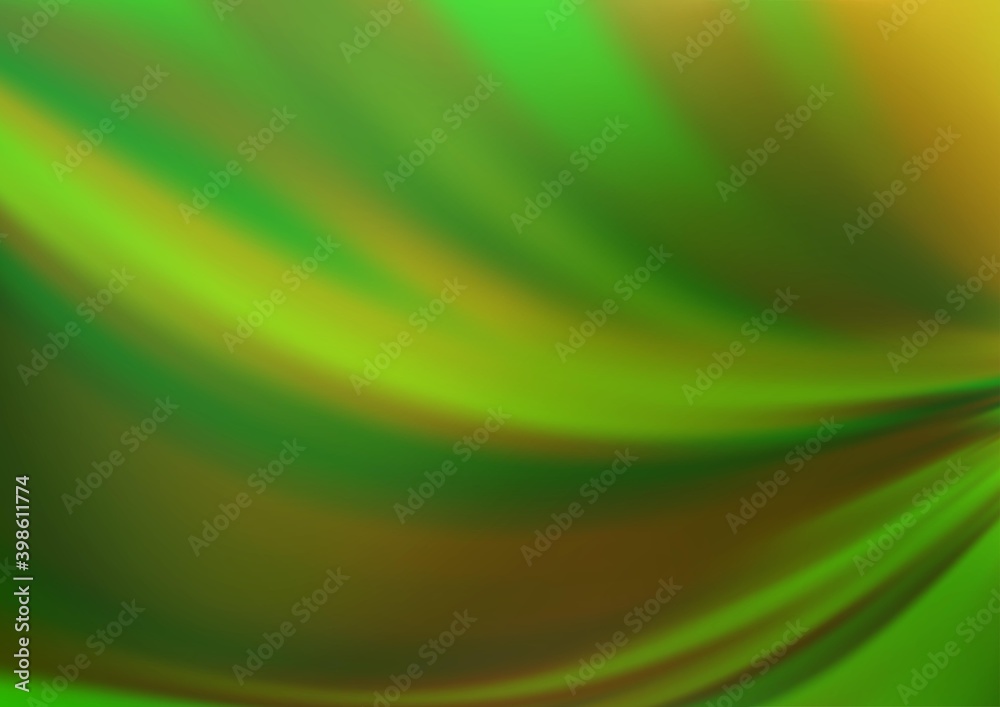Light Green vector abstract blurred template. An elegant bright illustration with gradient. The background for your creative designs. Light Green vector abstract blurred template. An elegant bright illustration with gradient. The background for your creative designs.