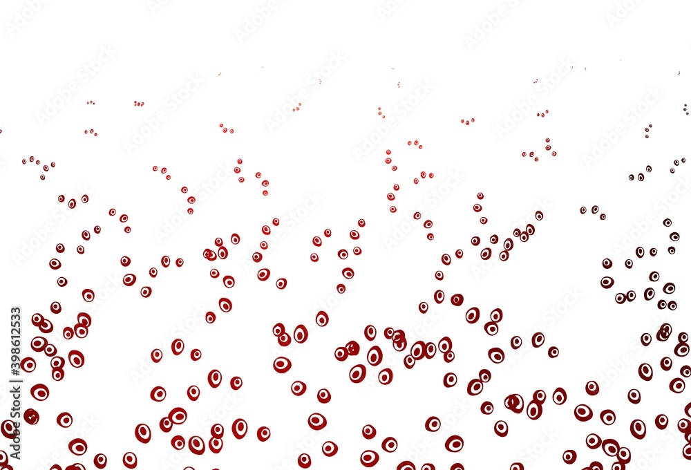 Light Red vector backdrop with dots. Light Red vector backdrop with dots.