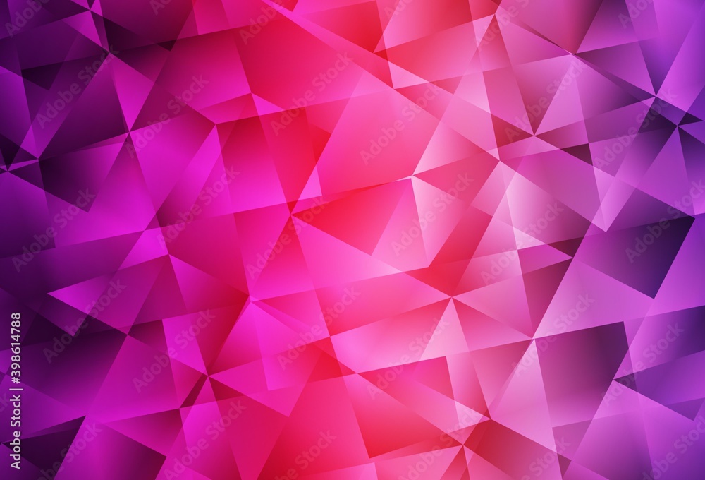Light Purple, Pink vector abstract mosaic backdrop. Light Purple, Pink vector abstract mosaic backdrop.