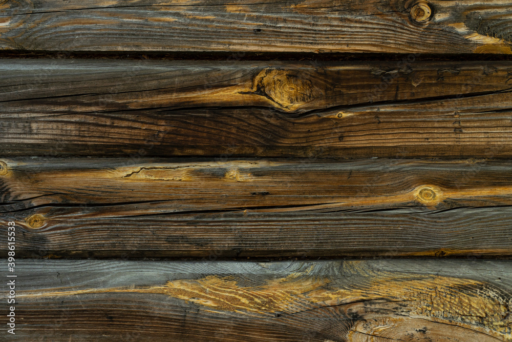 Fototapeta premium old wooden wall close up background