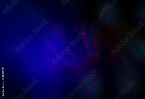 Dark Blue, Red vector glossy abstract layout.