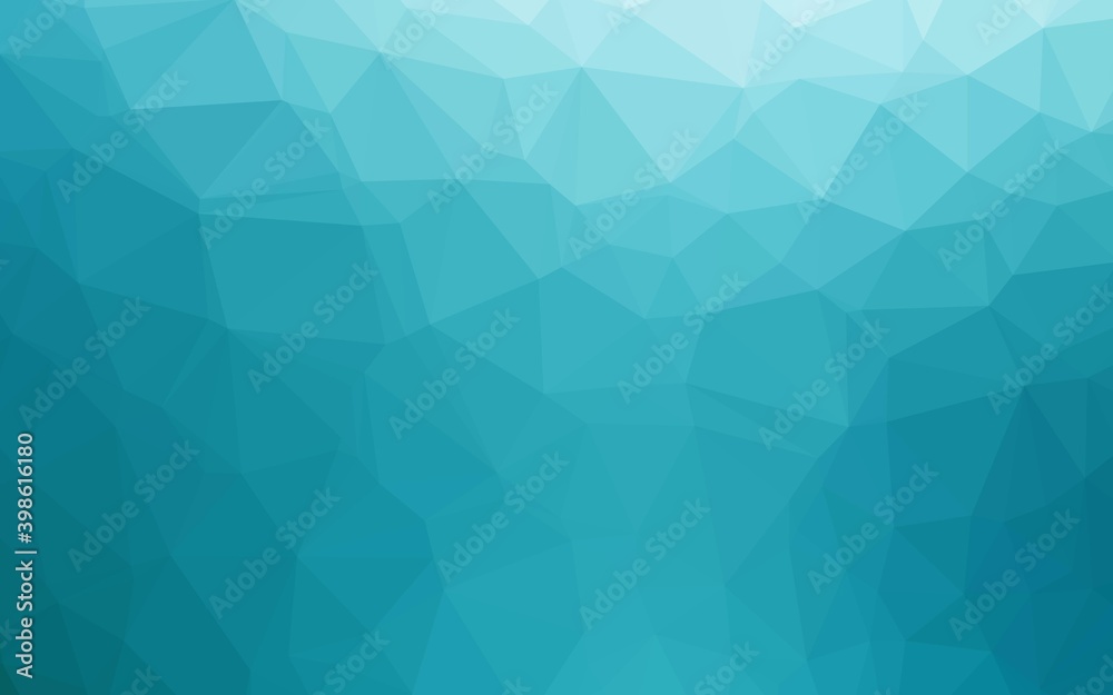 Light BLUE vector abstract polygonal layout. A completely new color illustration in a vague style. Triangular pattern for your business design. Light BLUE vector abstract polygonal layout. A completely new color illustration in a vague style. Triangular pattern for your business design.