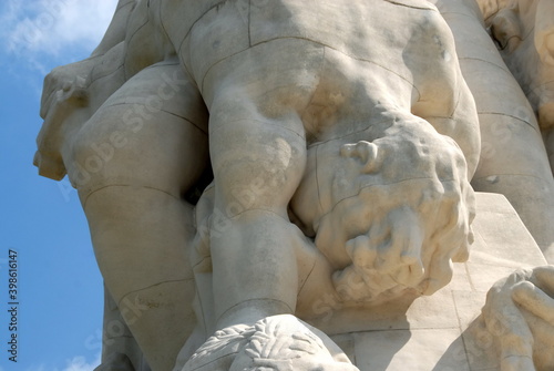 Ville de Meaux, monument américain "La Liberté éploré" A été offert par les Etats-Unis à la France en 1932, batailles de la Marne de 1914 et de 1918, département de Seine-et-Marne, France