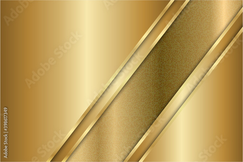  Metallic of gold with golden glitter texture luxury background.