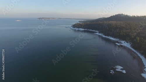 Wallpaper Mural The shore of Lake Superior in Winter  Torontodigital.ca