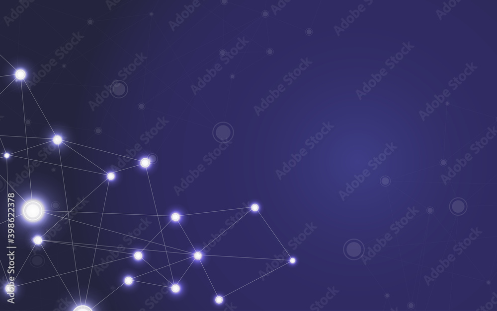 Abstract digital technology background with network connection lines Abstract digital technology background with network connection lines