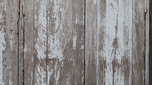 Weathered wooden door panel