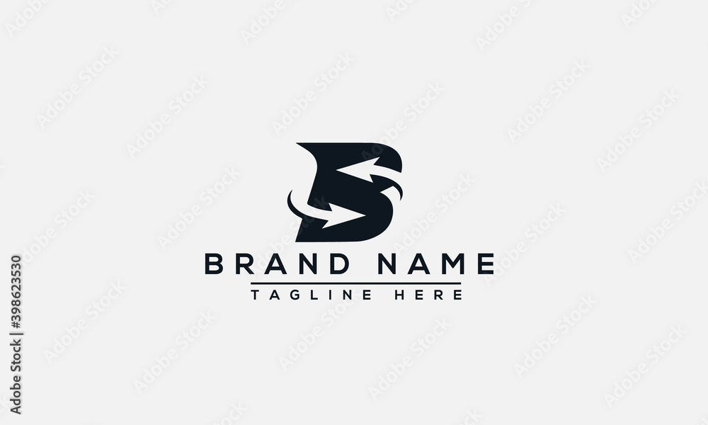 B Logo Design Template Vector Graphic Branding Element. B Logo Design Template Vector Graphic Branding Element.