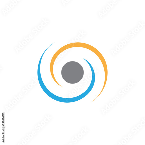  Vector illustration Business Abstract Circle icon
