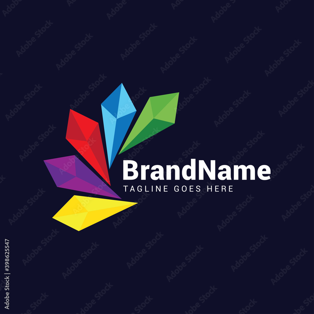 Diamond gold jewelry concept logo icon vector template. Diamond gold jewelry concept logo icon vector template.