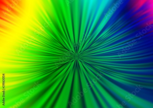 Light Multicolor, Rainbow vector abstract blurred background. Shining colorful illustration in a Brand new style. The blurred design can be used for your web site.