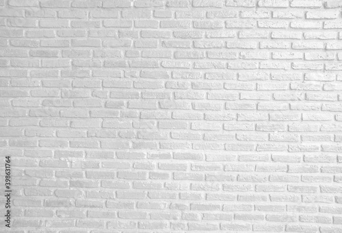 Modern white vintage brick wall texture for background retro white Washed, Old Brick Wall Surface Grunge Shabby Background weathered texture stained, Old stucco light gray, and paint white brick wall.
