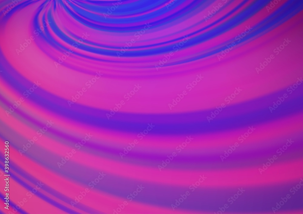 Fototapeta premium Light Purple vector modern bokeh pattern. Colorful illustration in blurry style with gradient. The background for your creative designs.