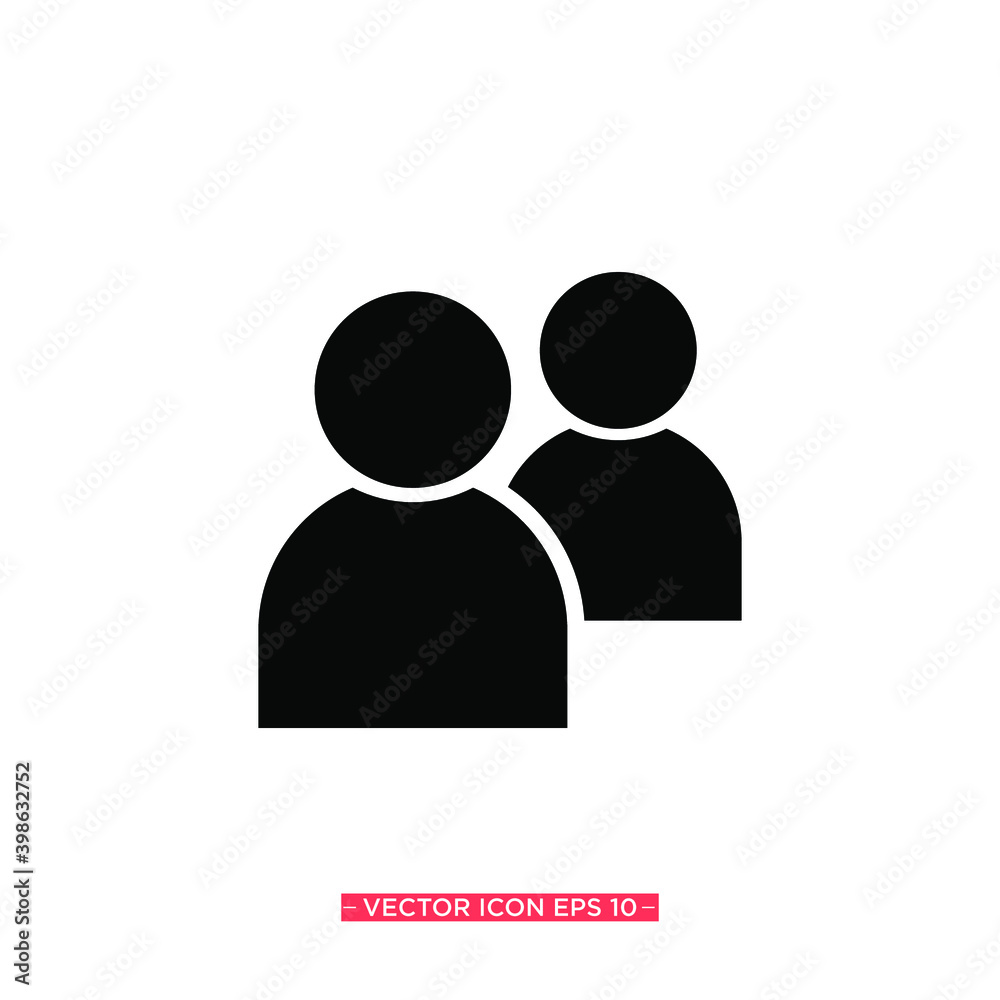 People Simple Icon Vector Illustration People Simple Icon Vector Illustration