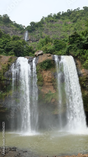 Twin waterfall with a great view