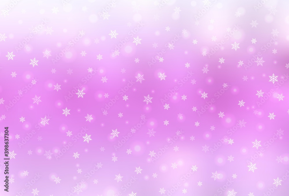 Light Pink vector layout in New Year style. Light Pink vector layout in New Year style.