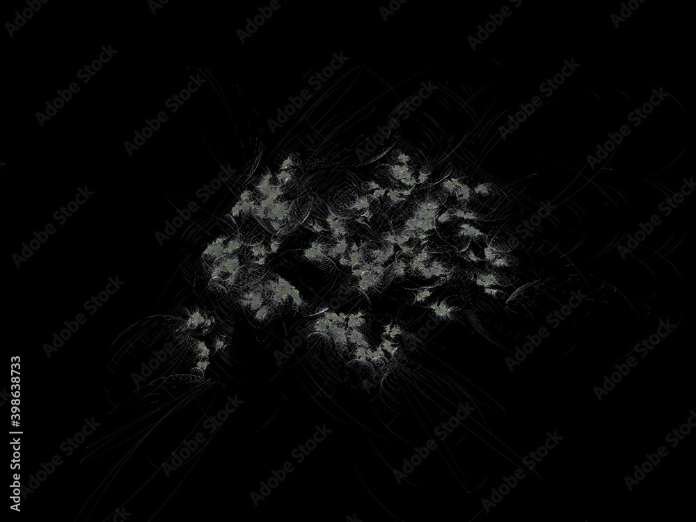 Naklejka premium Imaginatory fractal background Image
