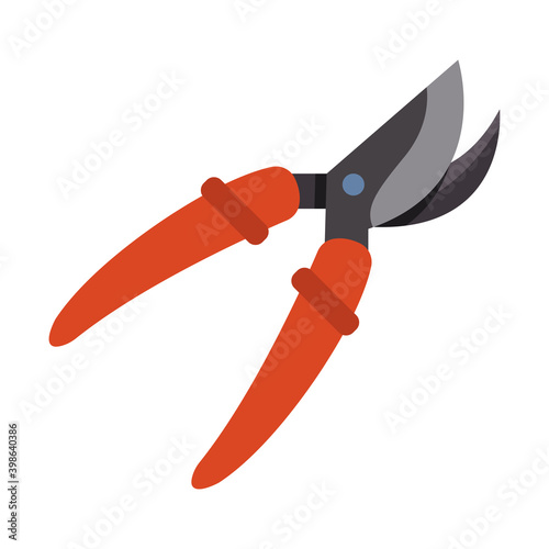garden scissors icon vector illustration design