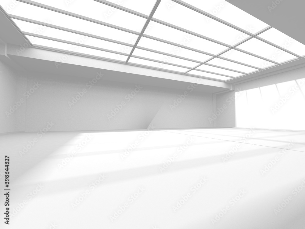 Abstract White Architecture Design Concept Abstract White Architecture Design Concept