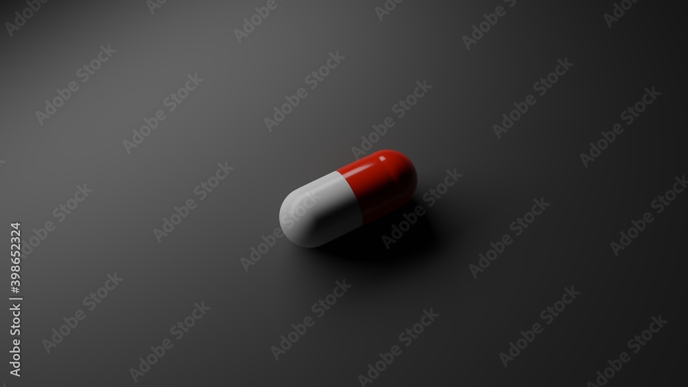 pill on a background pill on a background