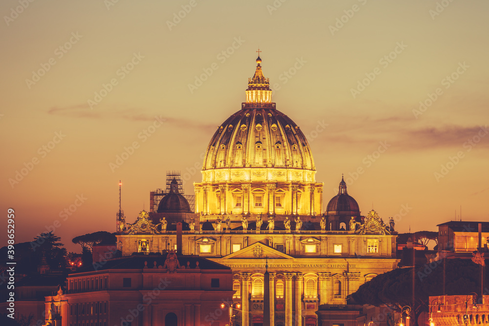 St peter's basilica in Rome,Vatican