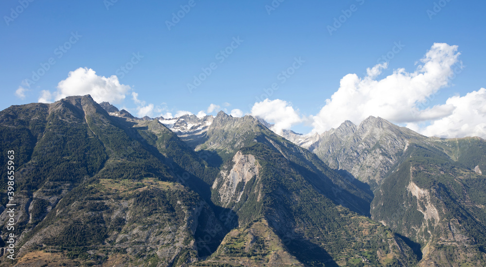 Typical Swiss landscape