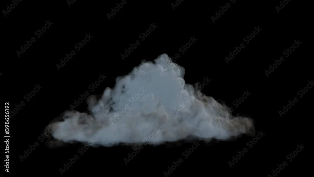 Dry Ice Smoke Flowing, against black background Dry Ice Smoke Flowing, against black background