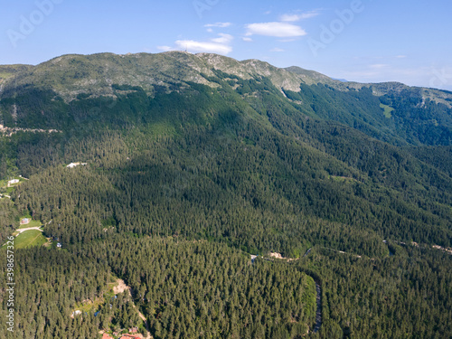 Orelyak peak near village of Popovi Livadi, Pirin Mountain, Bulgaria photo