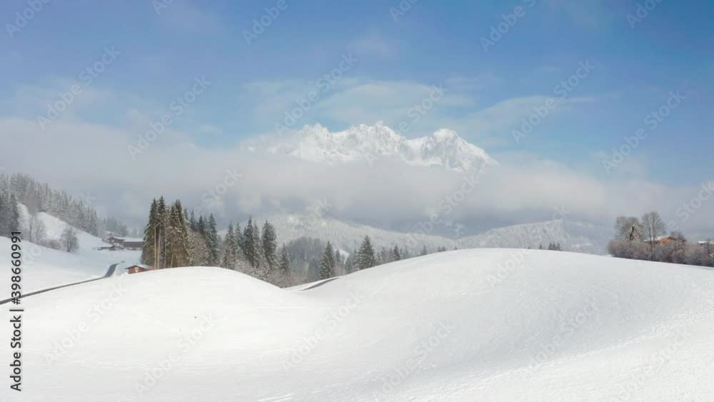 Wilder Kaiser Tirol Österreich Winter Astberg Wilder Kaiser Tirol Österreich Winter Astberg