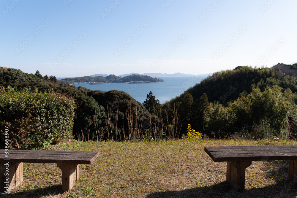 海が見える場所