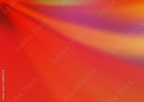 Light Green, Red vector abstract template. A vague abstract illustration with gradient. The template for backgrounds of cell phones.