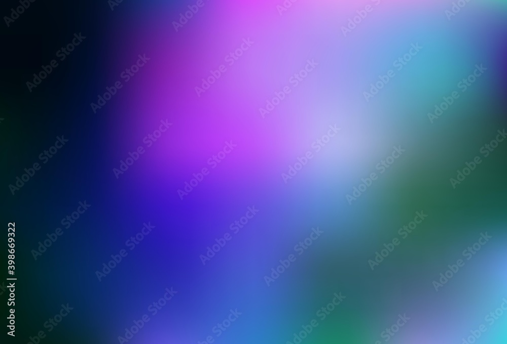 Dark Pink, Blue vector glossy abstract background.