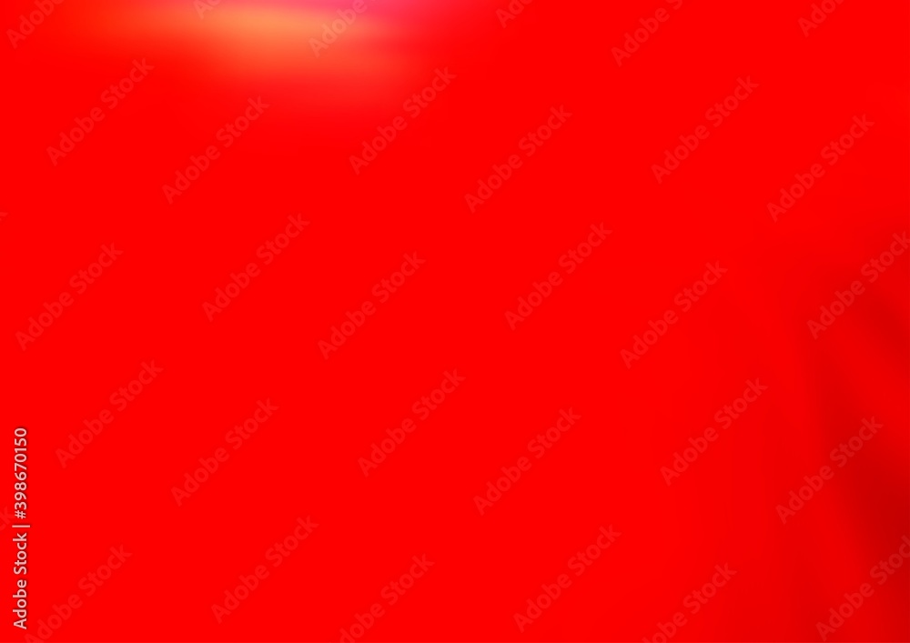 Light Red vector glossy bokeh pattern. Colorful illustration in blurry style with gradient. The blurred design can be used for your web site.