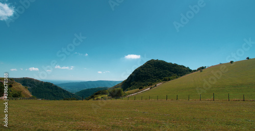 Panorama a Poggio San Romualdo Frazione di Fabriano nelle Marche photo