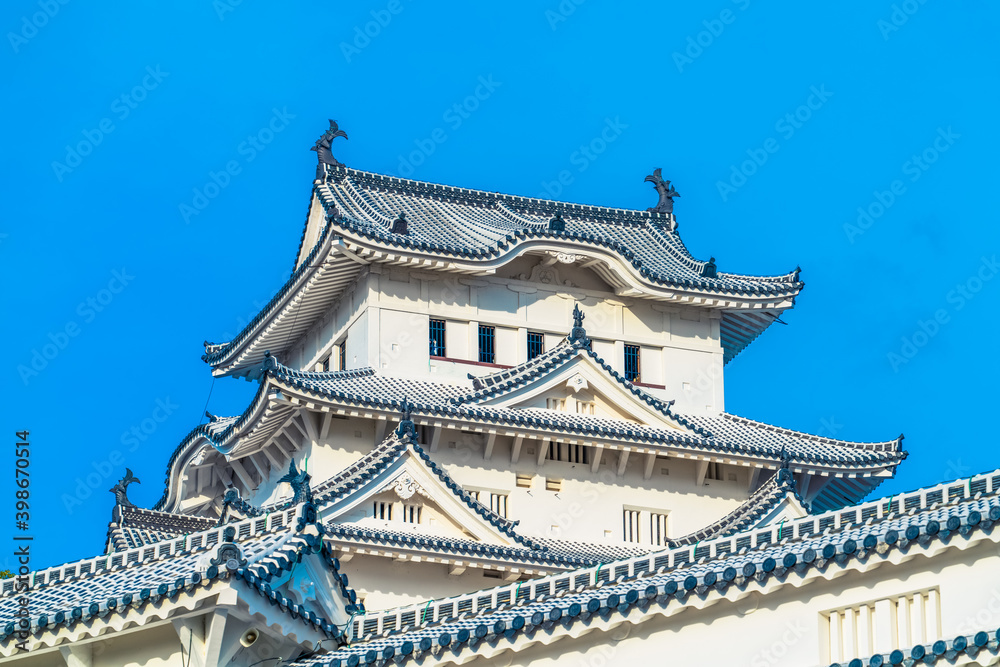 Himeji castle in Himeji city of Japan Himeji castle in Himeji city of Japan
