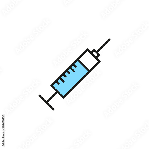Symbol/ Icon - Spritze, Impfung