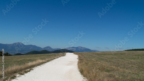 Panorama a Poggio San Romualdo Frazione di Fabriano nelle Marche