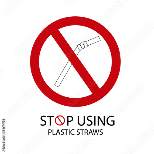 Stop using the plastic straw concept. Save the land and a good concept of the environment.