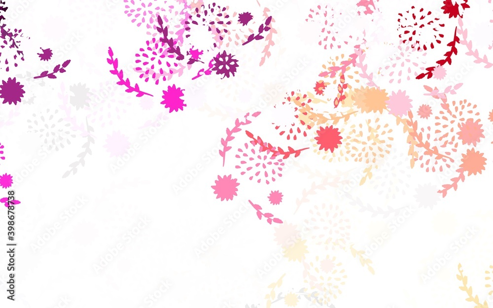 Light Blue, Yellow vector elegant template with flowers, roses.