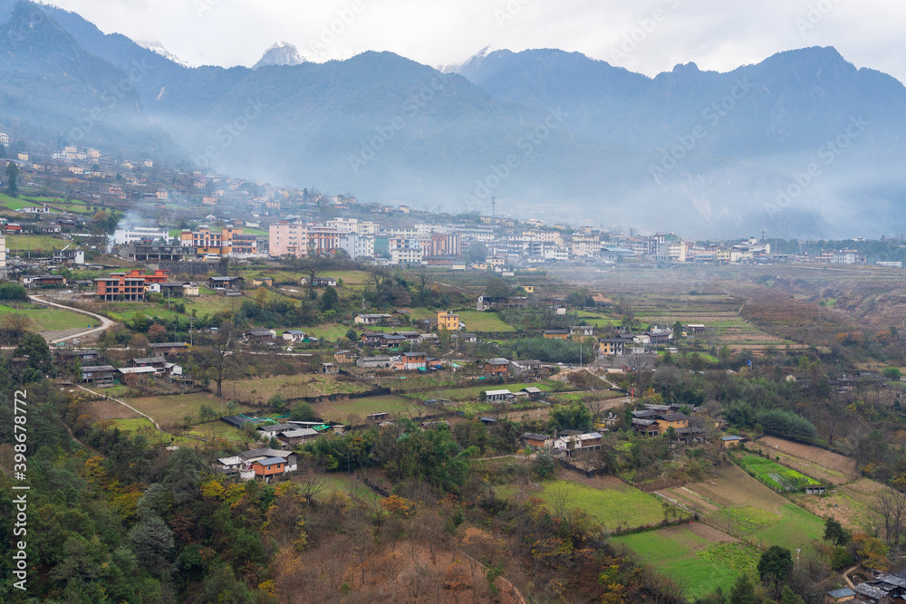 village in the mountains