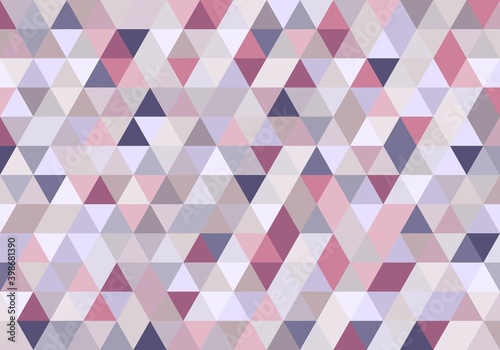 Wallpaper Mural Purple Triangle repeat pattern design decoration. vector geometric Torontodigital.ca