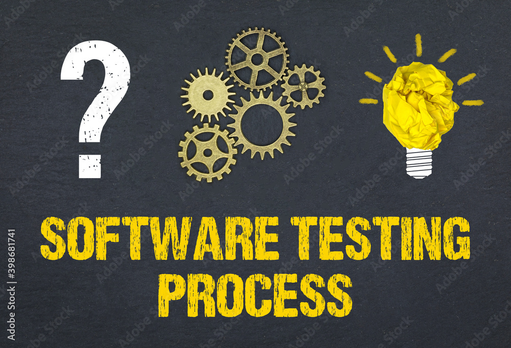 Obraz premium Software Testing Process 