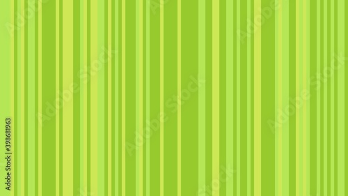 Green Vertical line background color stripe. bright geometric