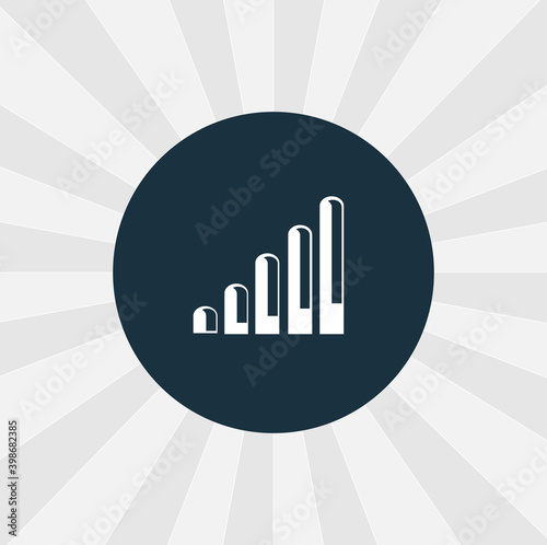 gsm icon. mobile signal isolated vector icon. digital technologies design element