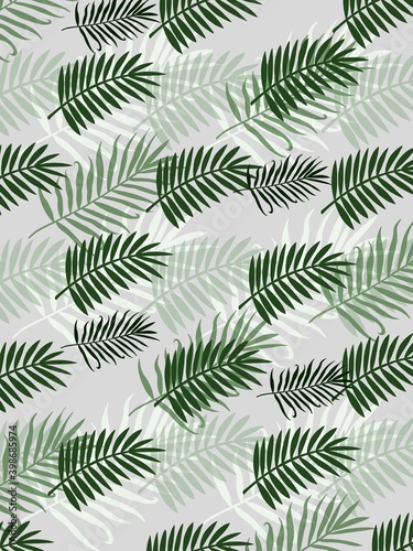 fern leaf background pattern