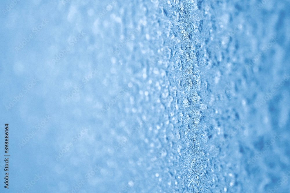 Blue frosty shiny background selective soft focus Blue frosty shiny background selective soft focus