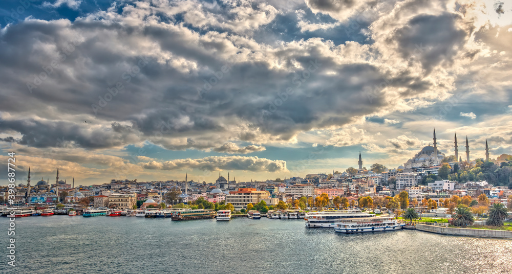 Fototapeta premium Golden Horn, Istanbul