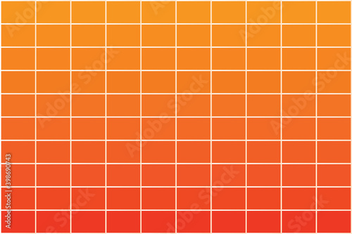 Orange tile background. Vector background.