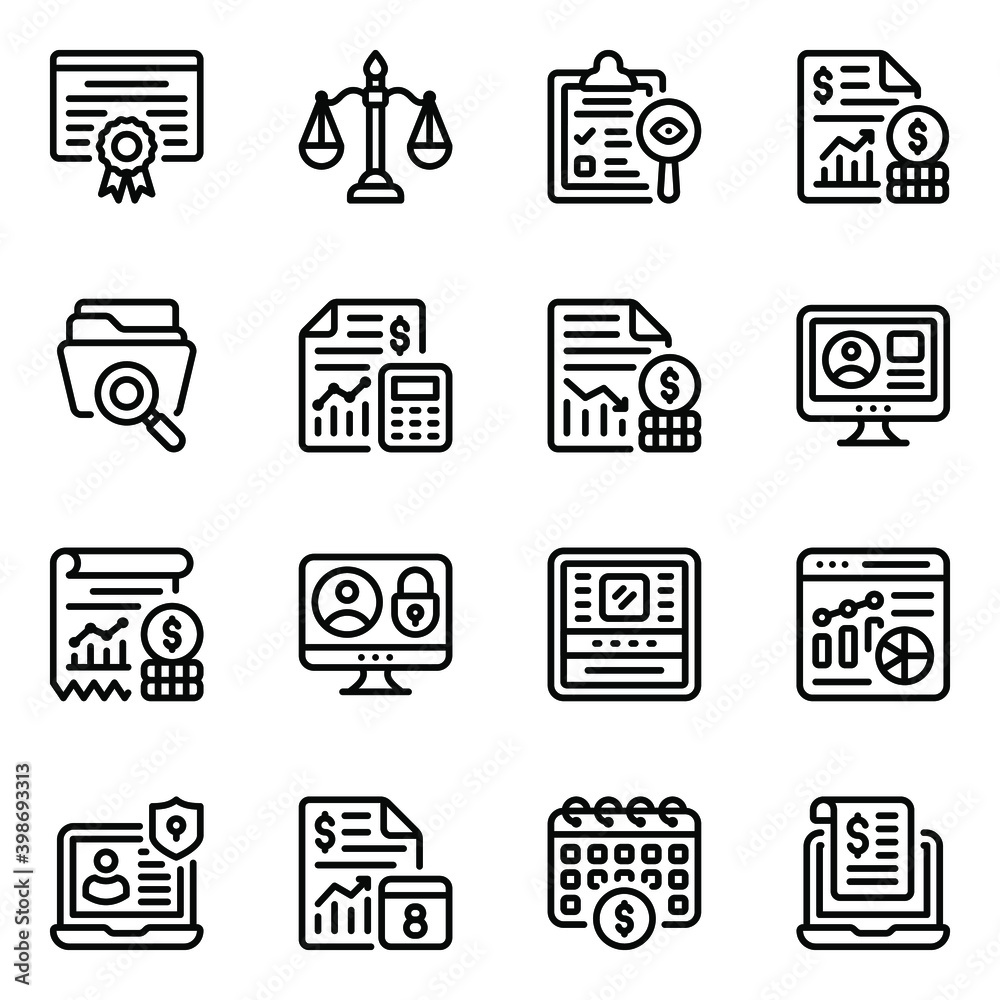 Pack of Calculations and Security Glyph Icons
Pack of Calculations and Security Glyph Icons