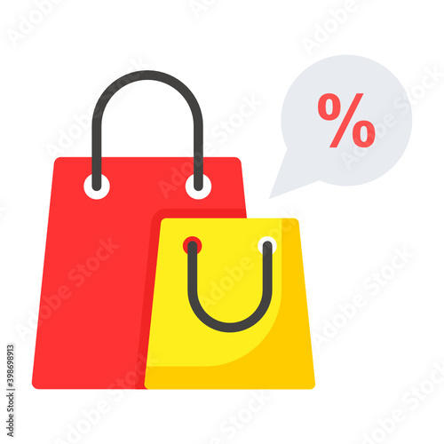 Buy one Get One Free Concept, Bogo Vector Color Icon Design, Winter Fall Sales Elements Symbol on white background, Year End Promotion Sign, Shopping Season Discount Template,